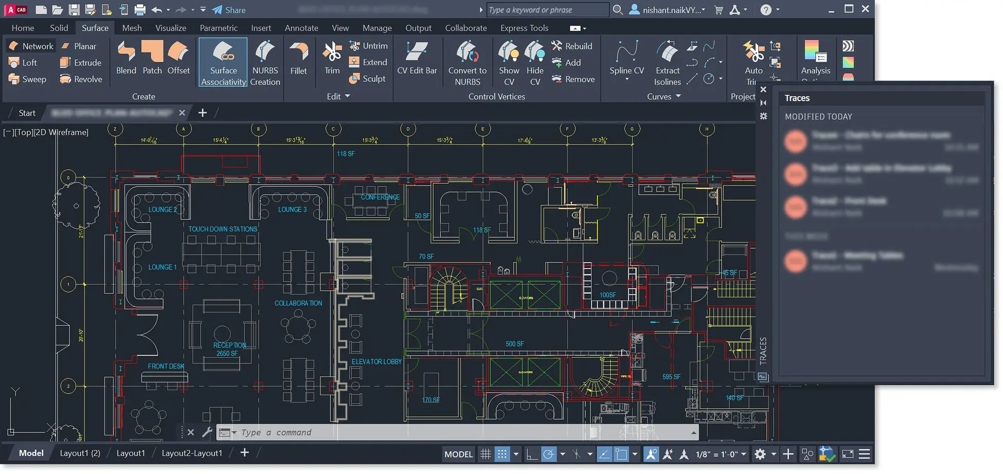 Autocad-interface-autodesk