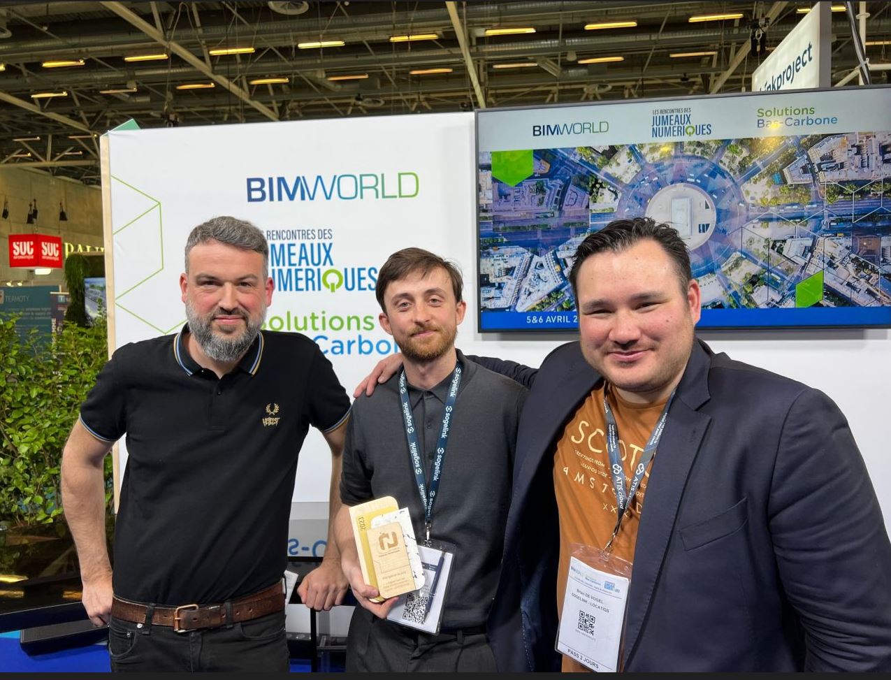 digital twins award at bim world 2023