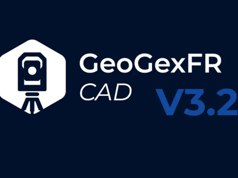 Logo de la nouvelle version de GeoGexFR CAD V3.2