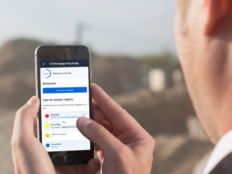 DICT.fr, facilite le quotidien des chefs de chantier Thivent SAS