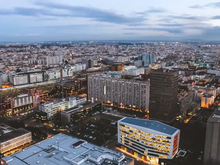 Solution Patrimoine, Bâtiments et immeubles avec prise de vue en hauteur